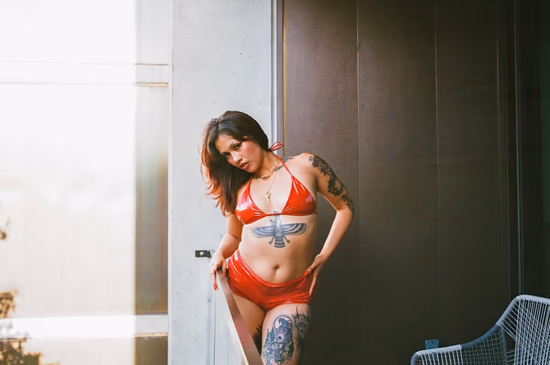 Princess Rose confident dominatrix portrait